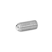 Stainless Steel Ball Point Screws GN 605 thumbnail