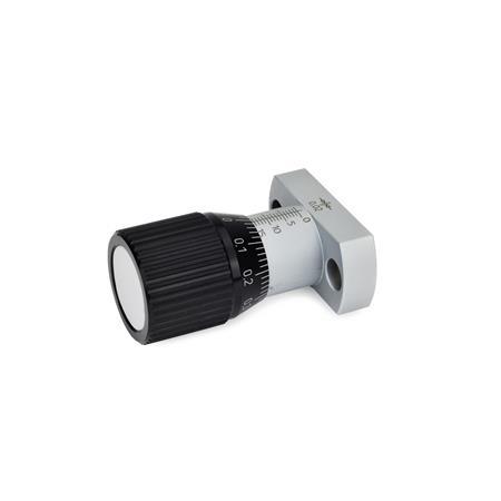 Control Knobs with Adjustable Spindle GN 727