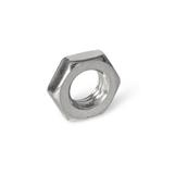 Thin Stainless Steel Hex Nuts ISO 8675 thumbnail