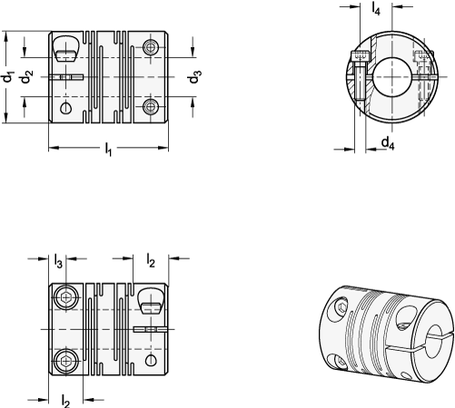 Beam Couplings GN 2246 sketch