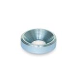 Washers Steel  zinc plated or blackened GN 6341 thumbnail