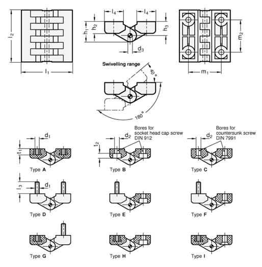 Hinges GN 151 sketch