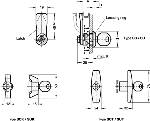 Latches GN 115 sketch