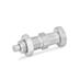 Stainless Steel Indexing Plungers knob Stainless Steel GN 617 thumbnail