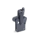 Knee Lever Modules Steel  blackened GN 910.2 thumbnail