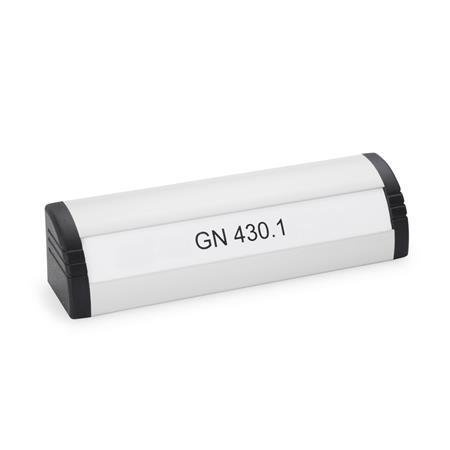 Ledge Handles aluminium GN 430.1