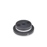 Reference Flanges aluminium  black anodized GN 723.3 thumbnail