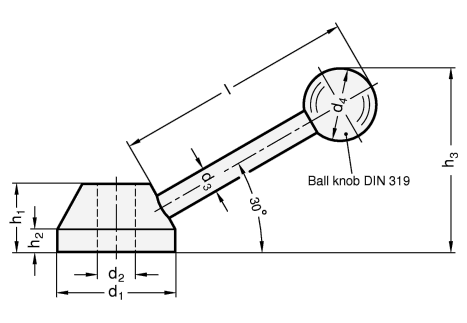 Control Levers GN 223 sketch