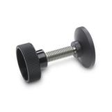 Knurled Screws plastic  threaded stud Stainless Steel GN 421.12 thumbnail