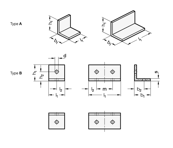 Installation Brackets GN 970 sketch