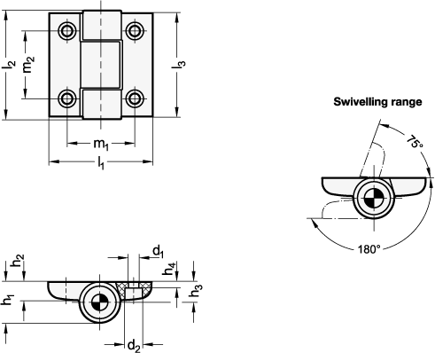 Hinges GN 233.4 sketch