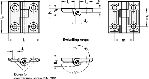 Hinges GN 237.1 sketch