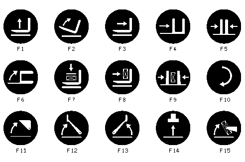 Positioning and Control Symbols GN 517.1 sketch