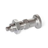Stainless Steel Indexing Plungers GN 818 thumbnail