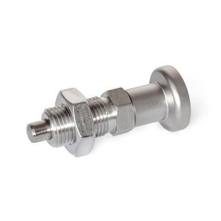 Stainless Steel Indexing Plungers GN 818