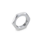 Thin Stainless Steel Hex Nuts GN 909.5 thumbnail