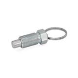Indexing Plungers Guide steel  zinc plated GN 717 thumbnail