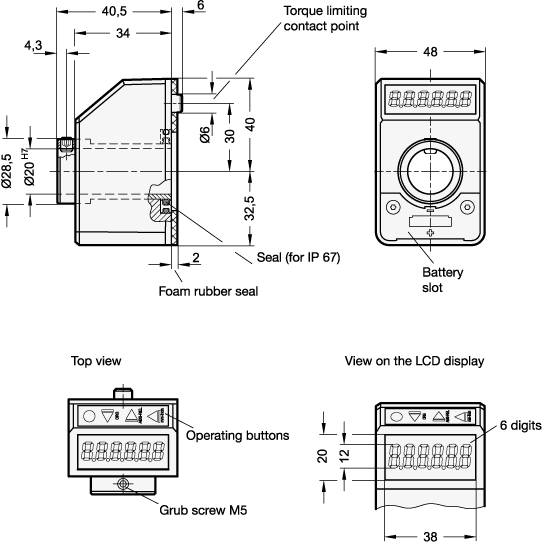 Position Indicators GN 9053 sketch