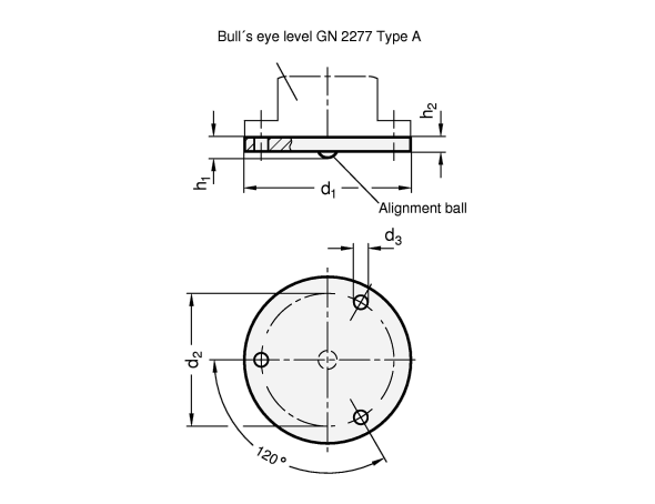 Adjustment Plates GN 2277.1 sketch