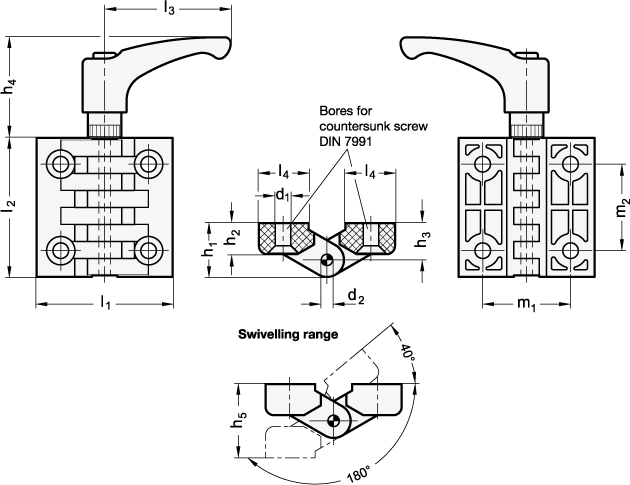 Hinges GN 151.2 sketch