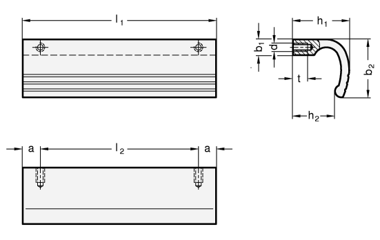 Ledge Handles GN 730 sketch