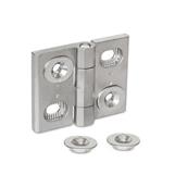 Stainless Steel Hinges GN 127 thumbnail