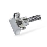 Stainless Steel Hand Knobs GN 6335.5 thumbnail