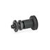 Indexing Plungers steel  blackened  knob plastic  black GN 607.1 thumbnail