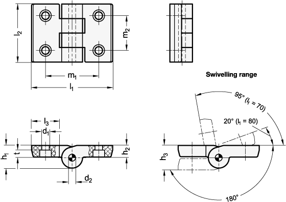 Hinges GN 157 sketch