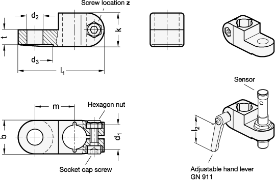 Sensor Holders GN 273.4 sketch