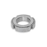 Slotted Locknuts Steel DIN 1804 thumbnail