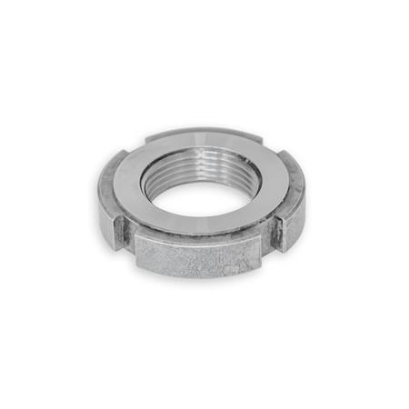 Slotted Locknuts Steel DIN 1804