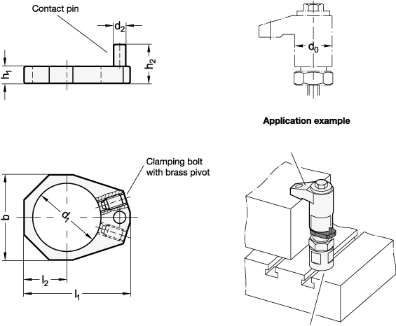 Positioning Ring GN 9192.2 sketch