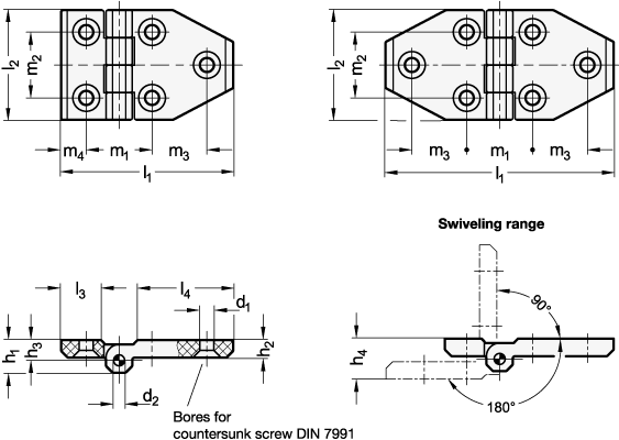 Hinges GN 237.1 sketch