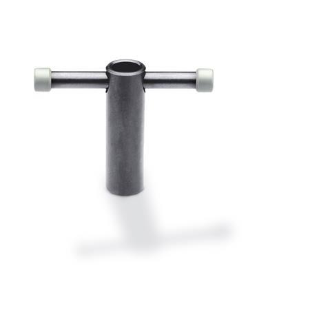 Tommy Nuts steel  blackened DIN 6307