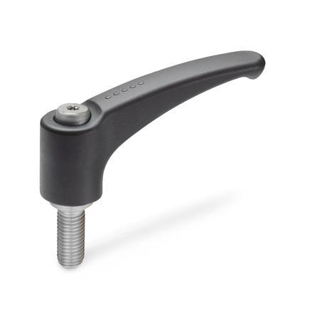 Adjustable Hand Levers GN 604.1