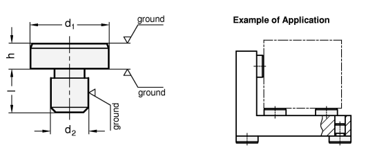 Headed Dowels GN 6321.1 sketch