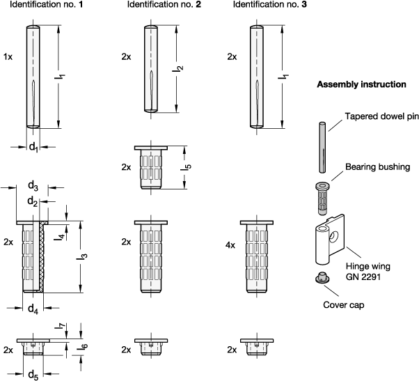 Bolt Sets GN 2290 sketch