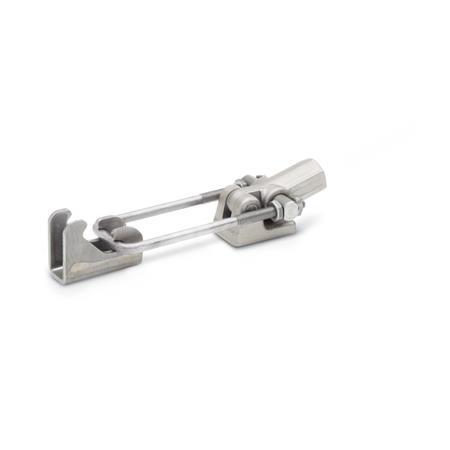 Latch Type Toggle Clamps Steel  blank GN 854