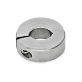 Semi Split Stainless Steel Shaft Collars GN 7062.3 thumbnail