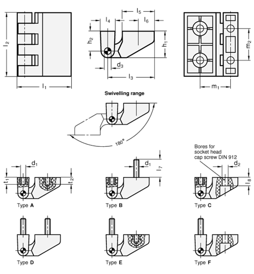 Hinges GN 154 sketch