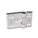 Stainless Steel Heavy Duty Hinges GN 237.3 thumbnail