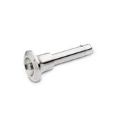 Stainless Steel Locking Pins Knob  Slider Stainless Steel GN 114.6 thumbnail