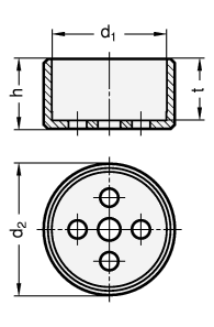 Guide Pots GN 187.1 sketch