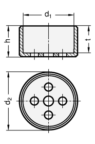 Guide Pots GN 187.1 sketch