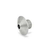 Stainless Steel Positioning Bushings with Ramping Cone GN 412.5 thumbnail