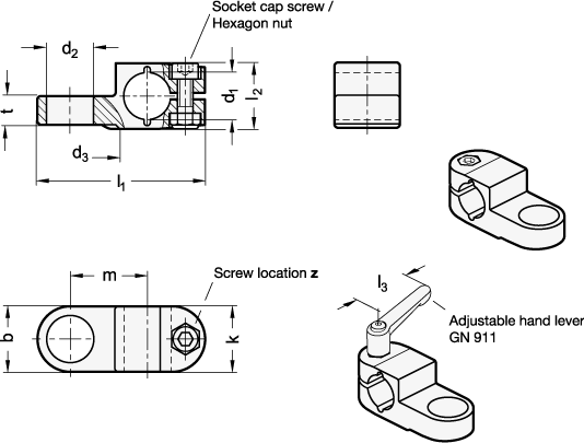 Sensor Holders GN 277.4 sketch