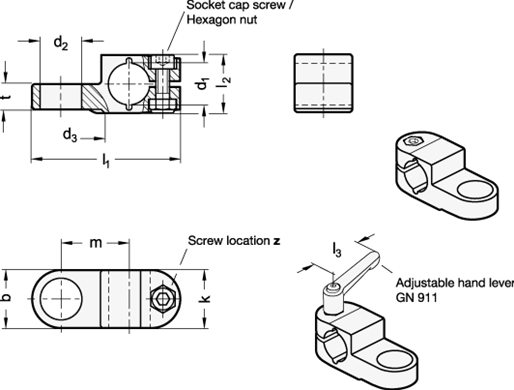 Sensor Holders GN 277.4 sketch