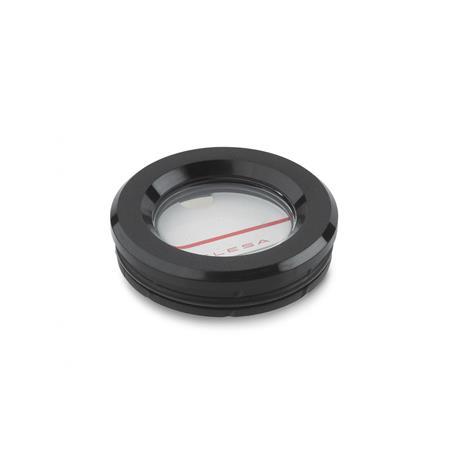 Oil Sight Glasses Resistant up to 100C GN 545.2