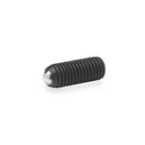 Ball Point Screws Steel  blackened GN 605 thumbnail